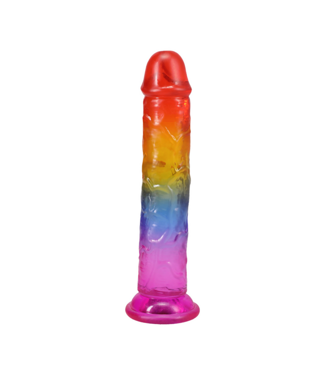 Doc Johnson Rainbow Classic Dong 17.8 cm - Flexible, Safe & Body-Safe Pleasure