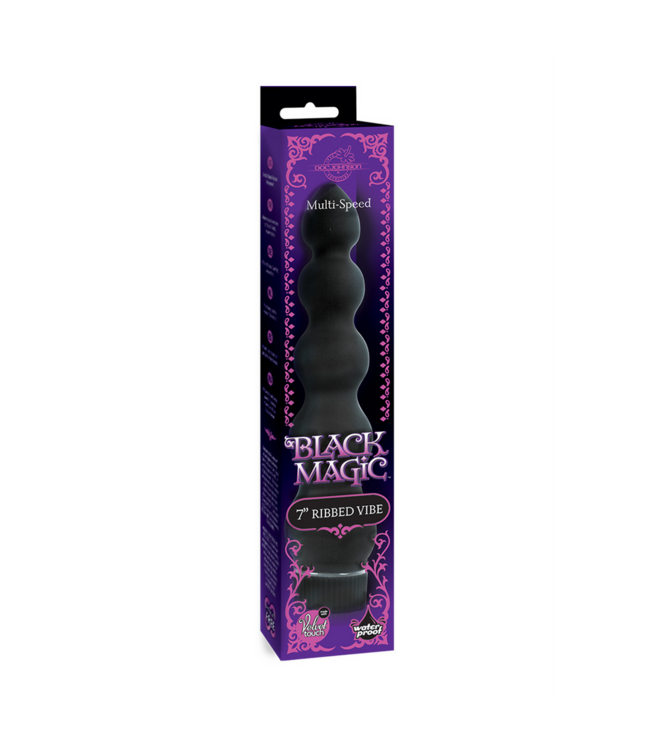Doc Johnson Ultimate 7-Inch Ribbed Vibrator: Discreet Pleasure & Power