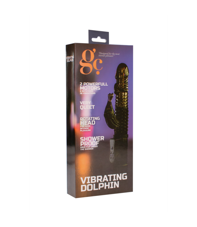 GC Dolphin Vibrator Met 44 Modi, 8 Draaistanden En Instelbare Trillingen