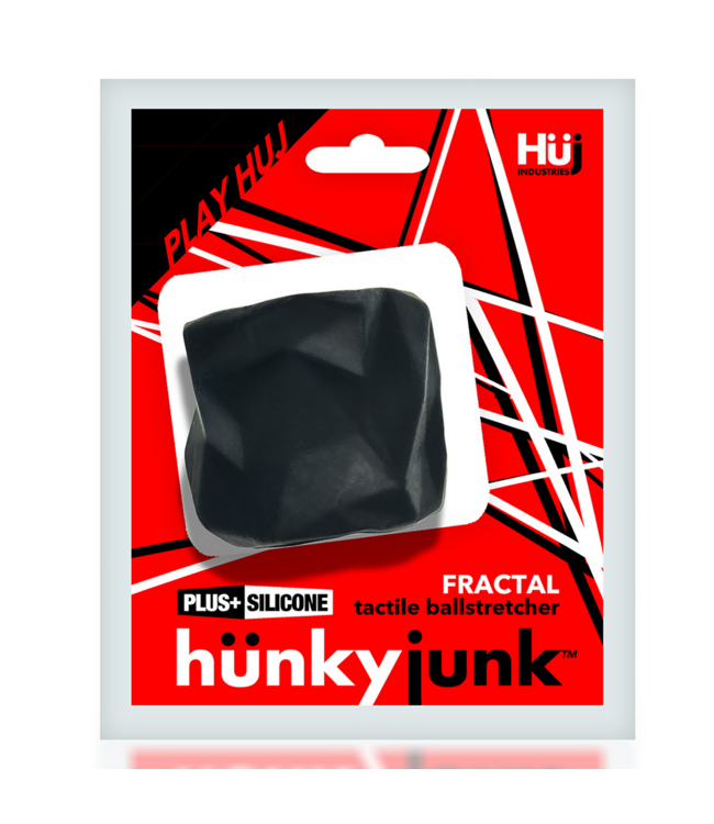 Hunkyjunk Fractal Tar Ice Ball Stretcher - Soft Silicone for Ultimate Comfort