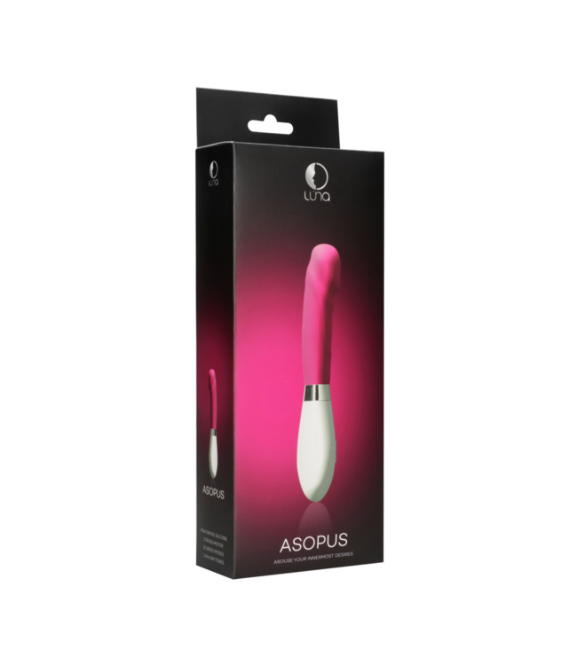 Luna by Shots Asopus Classic Pink Vibrator - 10-Speed Quiet Power & Elegance