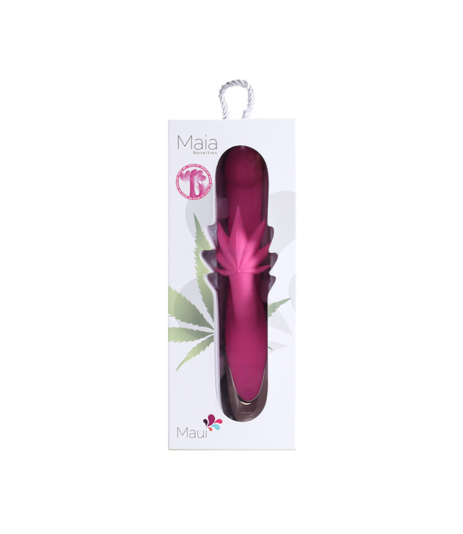 Maiatoys Maui Rabbit Vibrator: Flexible, Rechargeable & 10 Vibration Settings