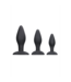 Ouch! Seidig-weiches Apex Butt Plug Set 10 cm – Ultimative analen Genuss