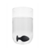 Ouch! Gedrehtes Silikon Butt Plug Set 10 cm – Schwarz, sicher und bequem