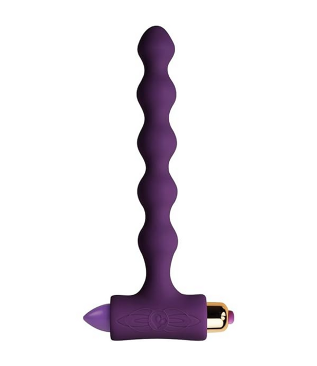 Rocks-Off Petite Sensations 17cm Vibrating Silicone Anal Beads - 7 Functions