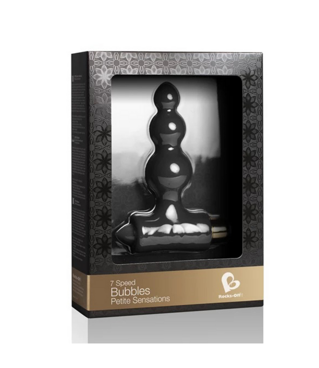 Rocks-Off Petite Sensations Bubbles: Ultra-Soft Vibrating Anal Plug for Beginners
