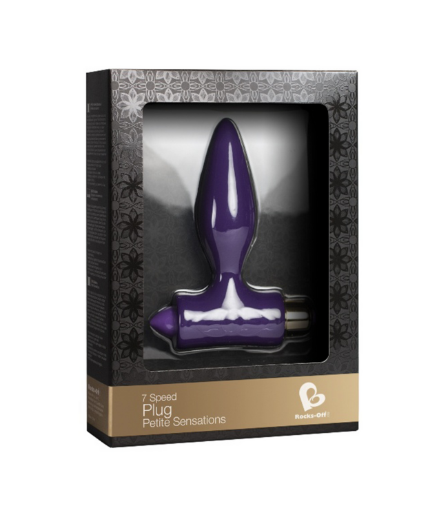 Rocks-Off Petite Sensations Vibrating Butt Plug | 7 Settings, Waterproof Pleasure