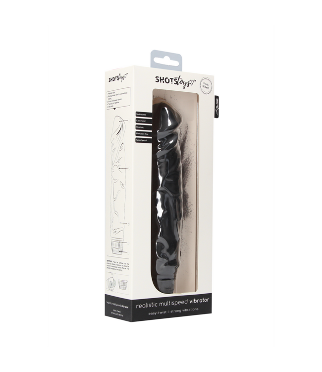 Shots Toys Realistic Multispeed Vibrator - Ultimate Sensation "Zero to Ohhhh!"