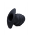 XR Brands Geriffelter hohler Buttplug 8,1 cm – Ultimatives Analvergnügen