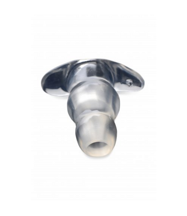 XR Brands Transparante Holle Anal Plug Medium 9,1 cm Met Duidelijk Zicht