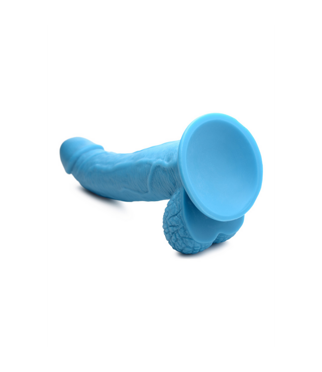 XR Brands POP – Realistischer Dildo mit Hoden 21,5 cm und starkem Saugnapf