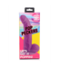 XR Brands Flexibele Realistische Dildo 21,5 cm Met Zuignap En Ballen Paars