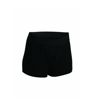 XR Brands Active Fit Strapon Harnas Boxershort 16 cm Met O-Ring Comfort & Functionaliteit