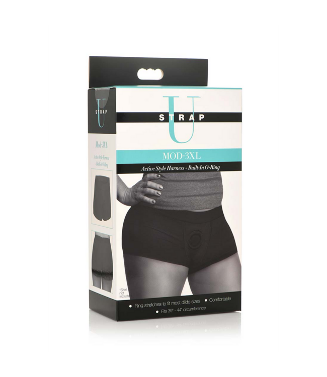 XR Brands Aktive Boxershorts mit Strap-On-Harness – Komfort & Vielseitigkeit