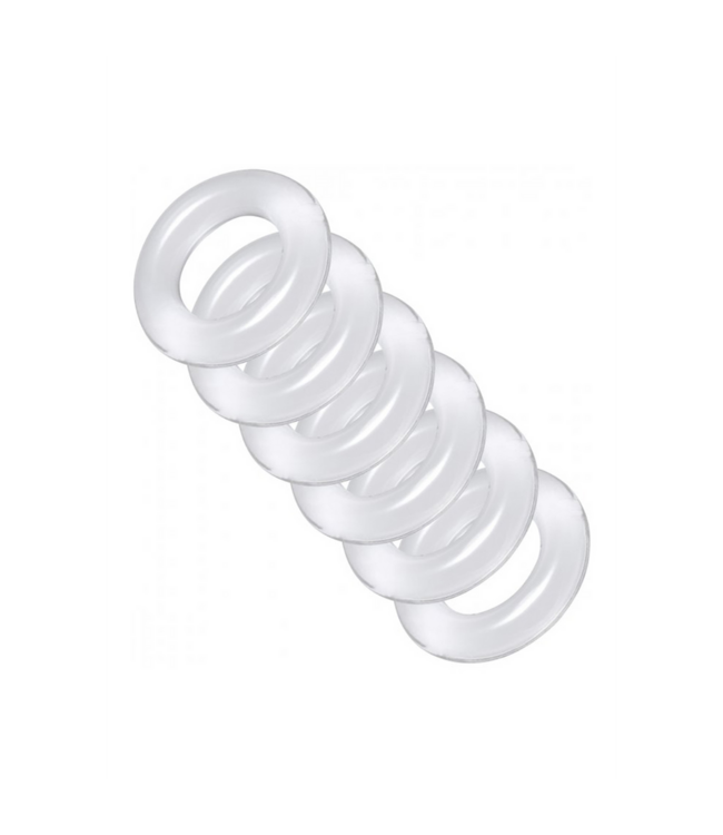 XR Brands Verstelbare Ball Stretcher Set Met 6 Elastische Ringen Voor Comfort
