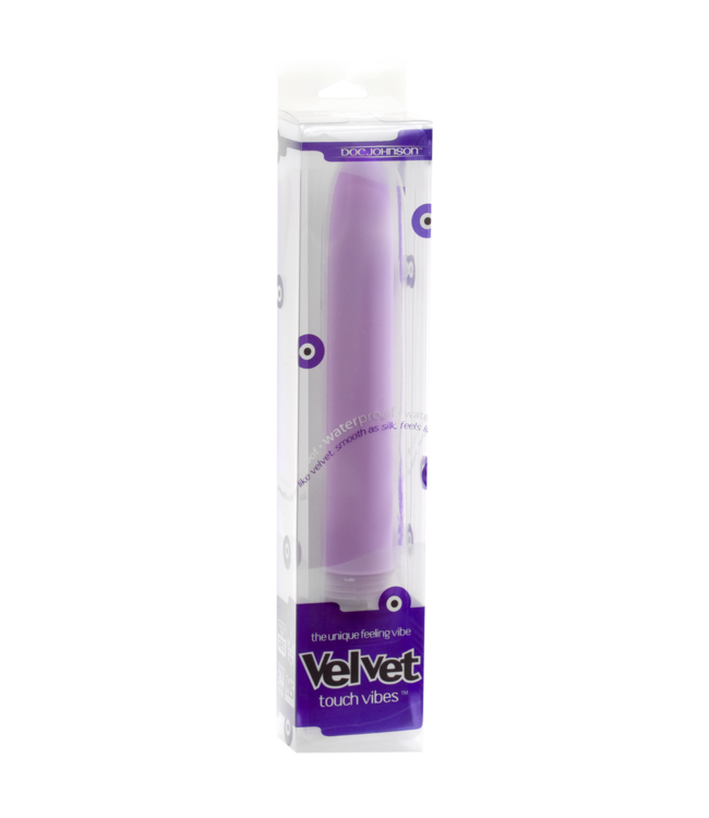 Doc Johnson Velvet Touch Vibe Lavender: Powerful, Waterproof Pleasure in 4 Colors