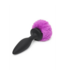 Happy Rabbit Oplaadbare Vibrerende Siliconen Buttplug 19 cm Met Pluizige Bunny Tail