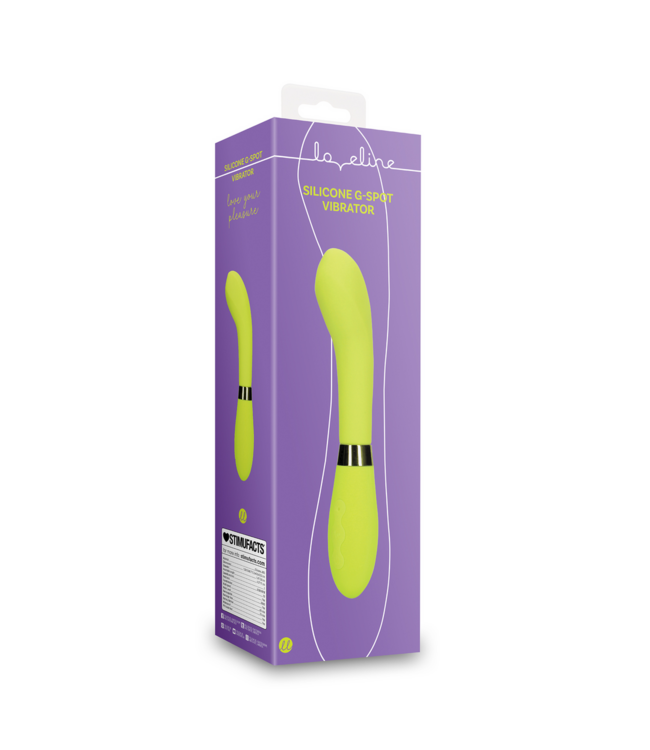 Loveline Loveline Siliconen G-Spot Vibrator Groen Waterdicht 11 cm