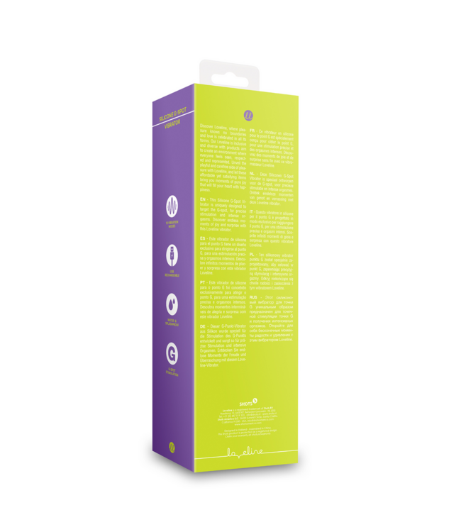 Loveline Loveline Siliconen G-Spot Vibrator Groen Waterdicht 11 cm