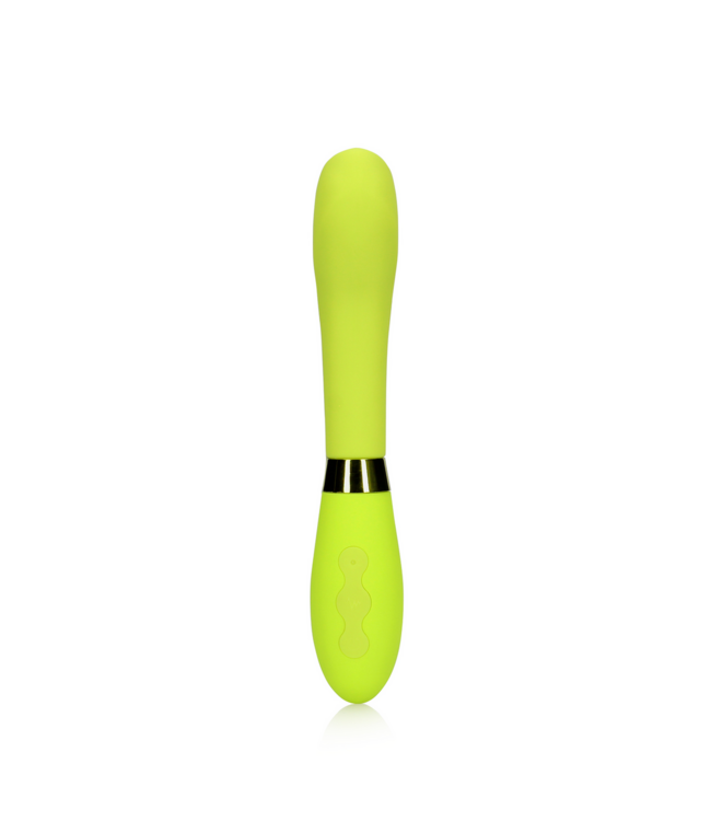 Loveline Lime Passion Silicone G-Spot Vibrator for Intense Pleasure