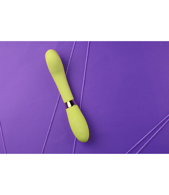 Loveline Loveline Siliconen G-Spot Vibrator Groen Waterdicht 11 cm