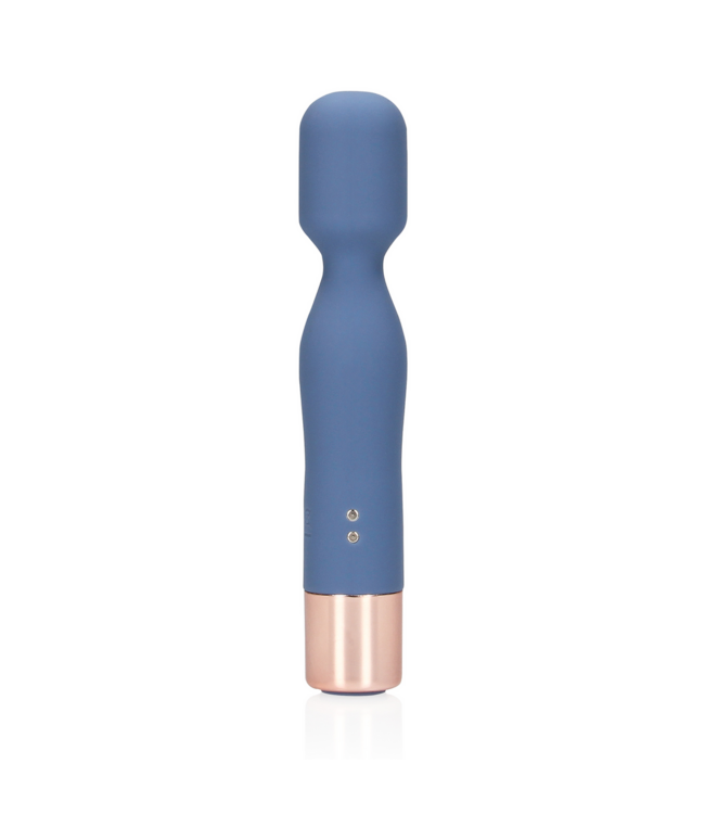 Loveline Loveline Compact Mini Wand Vibrator Blauw Voor Richtgerichte Stimulatie