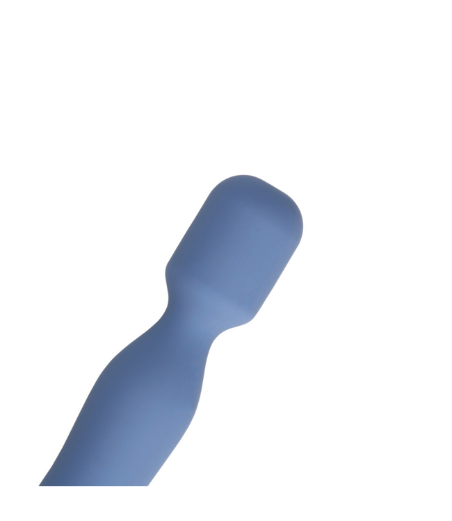 Loveline Loveline Mini Wand Vibrator - Compact Blue Pleasure on the Go