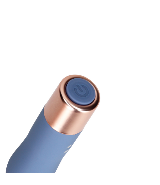Loveline Loveline Compact Mini Wand Vibrator Blauw Voor Richtgerichte Stimulatie