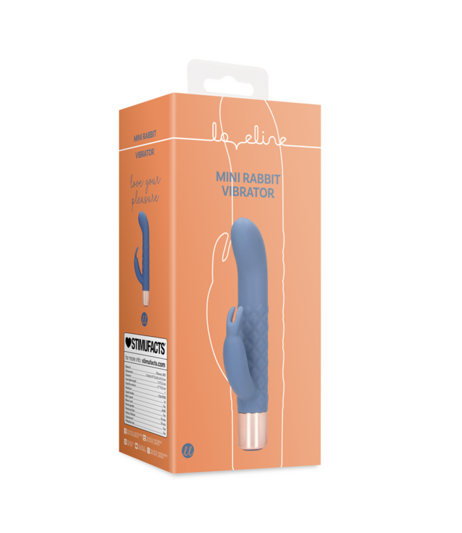 Loveline Loveline Compact Rabbit Vibrator Voor Clitoris- En G-Spot Stimulatie