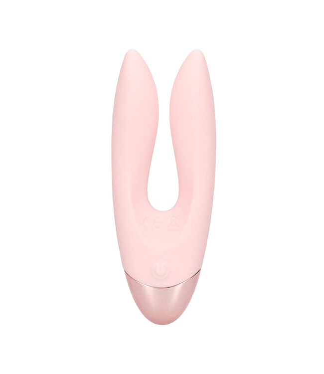 Loveline Loveline Paris Collection Dual Motor Vibe Roze – Stil, Waterdicht, 10 Modi