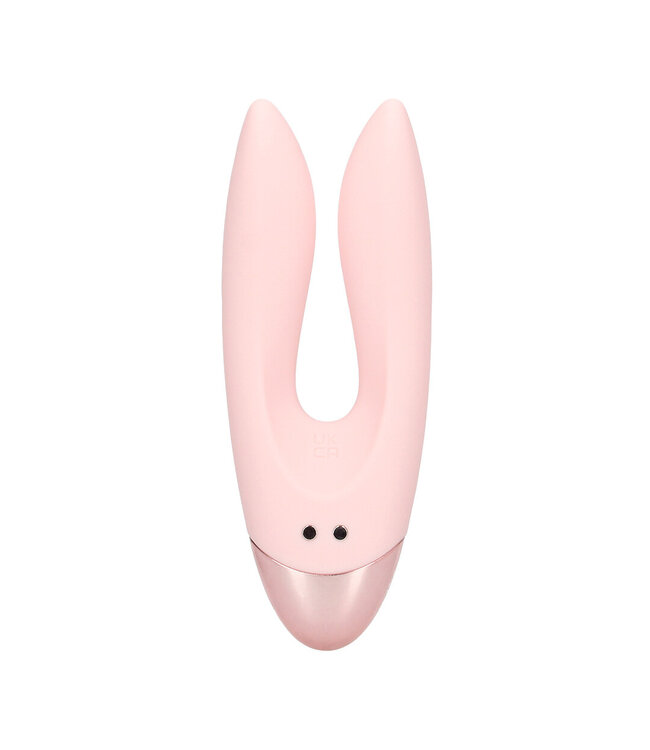 Loveline Loveline Paris Collection Dual Motor Vibe Roze – Stil, Waterdicht, 10 Modi