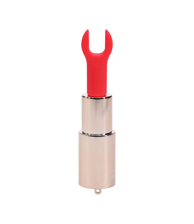 Loveline Luxuriöser Lippenstift-Vibrator Rosa – Stilvolles, diskretes Vergnügen