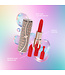 Loveline Lipstick Vibrator Met Luxe Koffer En Verwisselbare Siliconen Koppen Roze
