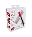 Loveline Stilvoller Candy Lipstick Vibrator Rosa mit 4 Aufsätzen & Kette