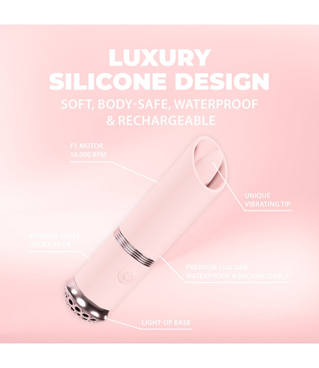Loveline Loveline Mini Vibrator Lippenstift Roze Met 10 Vibratiefuncties En Waterdicht Design