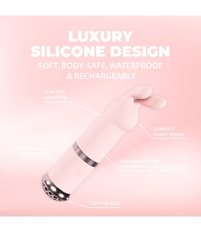 Loveline Loveline Rêve Mini Rabbit Vibe Roze – Waterdichte, Stille Siliconen Vibrator