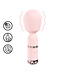 Loveline Loveline Velours Mini Wand Roze Met 10 Functies En Waterdichte F1-Motor
