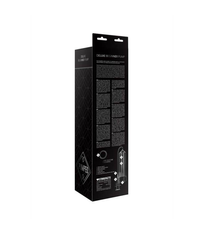 Pumped Vacuümpomp Met Versterkte Grip En Transparante Cilinder 23 Cm | Pumped