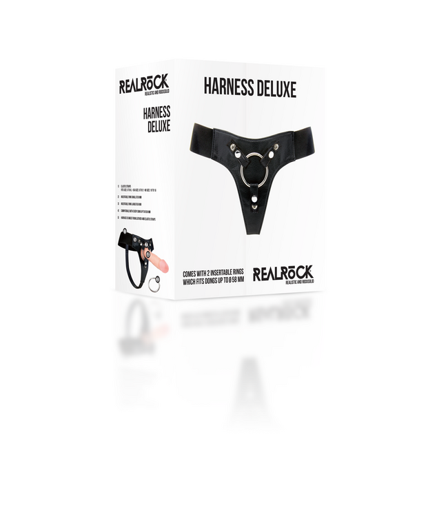 RealRock RealRock Deluxe Harness 37cm | Comfort & Pleasure for Every Penis Lover