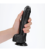 RealRock RealRock Gebogener Dildo 9,8 cm mit Saugnapf für G-Punkt-Stimulation
