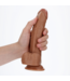 RealRock G-Spot Gebogen Realistische Dildo 17 cm Met Zuignap Voor Handsfree Gebruik