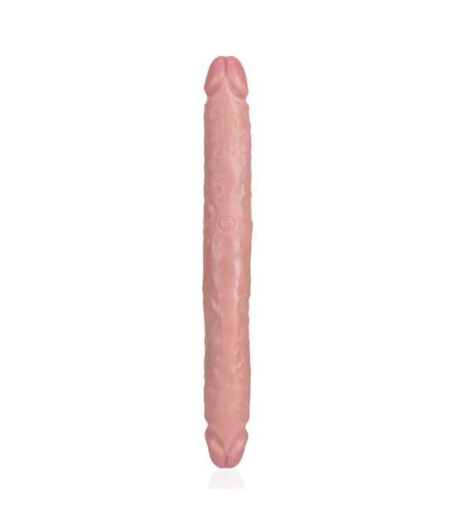RealRock RealRock Slim Double-Sided Dildo - Realistic Skin Colour 30.5 cm