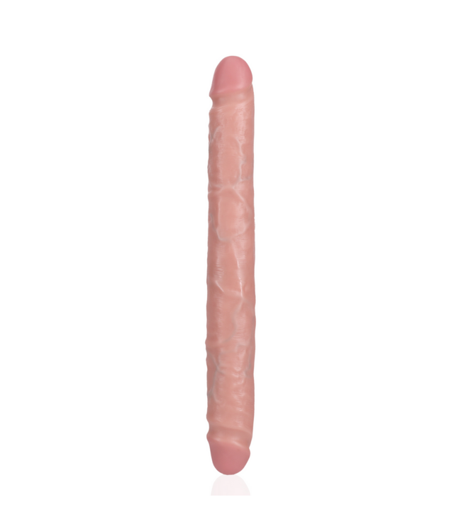 RealRock RealRock Slim Double-Sided Dildo - Realistic Skin Colour 30.5 cm