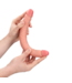 RealRock RealRock Slim Double-Sided Dildo - Realistic Skin Colour 30.5 cm