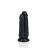 RealRock RealRock 6.4 cm Black Dual Dildo - Realistic Feel & Suction Cup