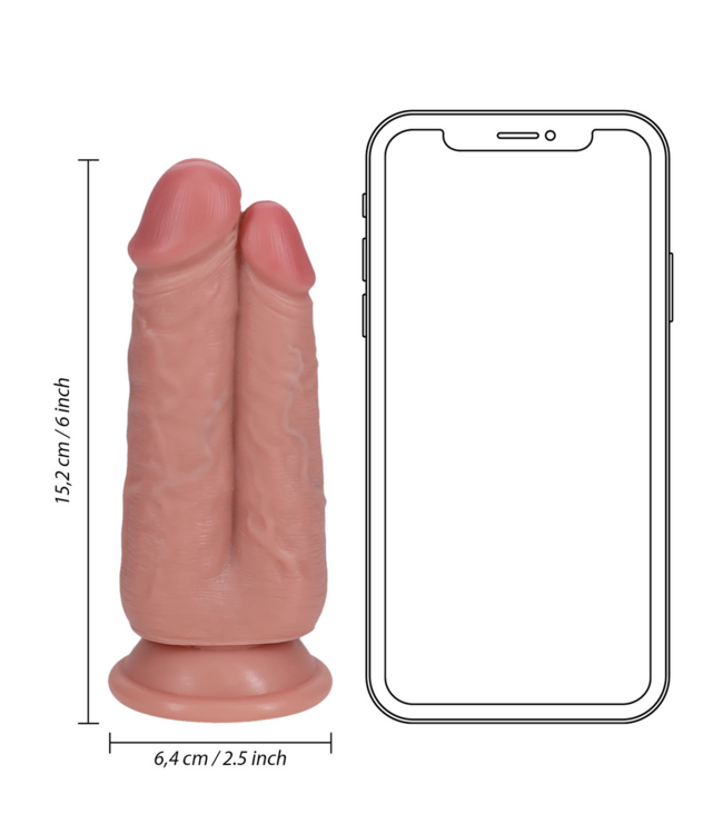 RealRock RealRock 6.4cm Realistic Dildo - Strong Suction Cup & Lifelike Detail