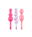 Satisfyer Booty Call Butt Plug Set 3er – 12 cm, Mehrfarbig & Softsilikon