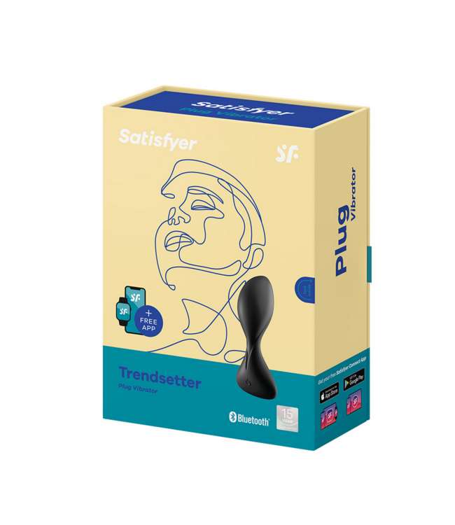 Satisfyer Satisfyer Connect Vibrerende Butt Plug 5 cm Waterdicht USB Oplaadbaar