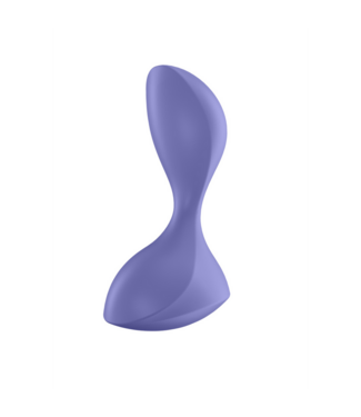 Satisfyer Sweet Seal Lilac Vibrating Butt Plug – 12 Vibes, App Controlled