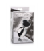 XR Brands Schwarzer Herz Butt Plug Medium 8,3 cm – Eleganz & Genuss für Paare